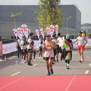 Race photo from KEDIRI HALF MARATHON 2026