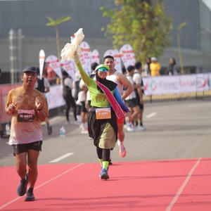 Race photo from KEDIRI HALF MARATHON 2026