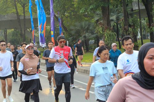 Race photo from Smartfren Run 2024 Vibes