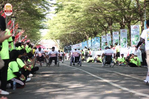Race photo from Kediri Half Marathon 2024