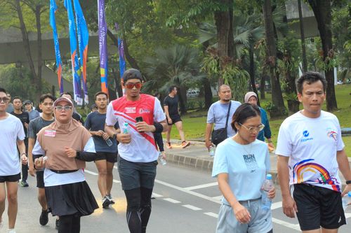 Race photo from Smartfren Run 2024 Vibes