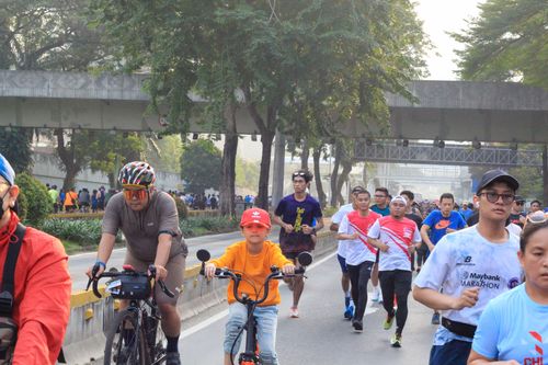 Race photo from Smartfren Run 2024 Vibes