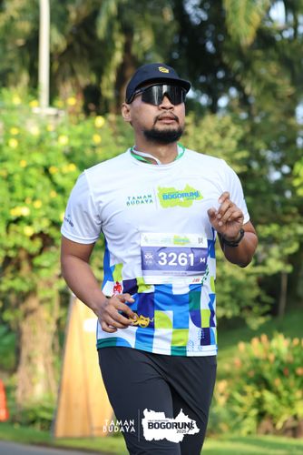 Race photo from Taman Budaya x BOGORUN 2025