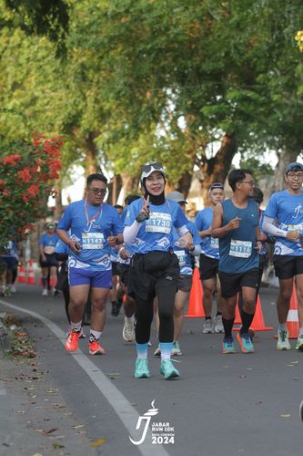 Race photo from Jabar Run 10K 2024