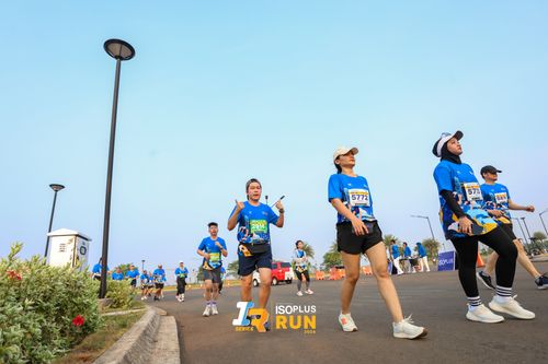 Race photo from ISOPlus Run 2024 Jakarta