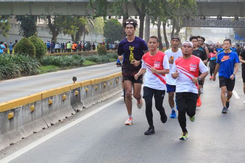 Race photo from Smartfren Run 2024 Vibes