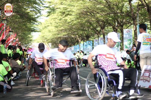 Race photo from Kediri Half Marathon 2024