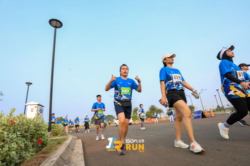 Race photo from ISOPlus Run 2024 Jakarta