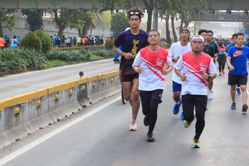 Race photo from Smartfren Run 2024 Vibes