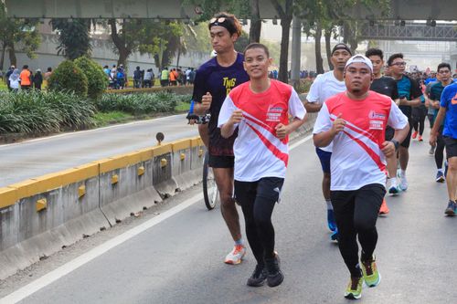 Race photo from Smartfren Run 2024 Vibes