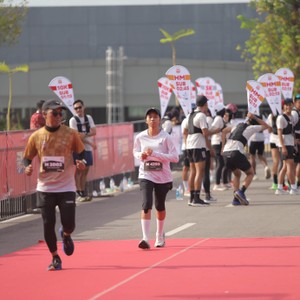 Race photo from KEDIRI HALF MARATHON 2026