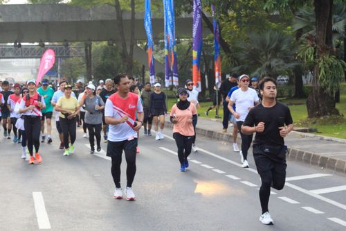 Race photo from Smartfren Run 2024 Vibes