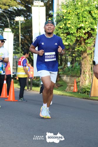 Race photo from Taman Budaya x BOGORUN 2025