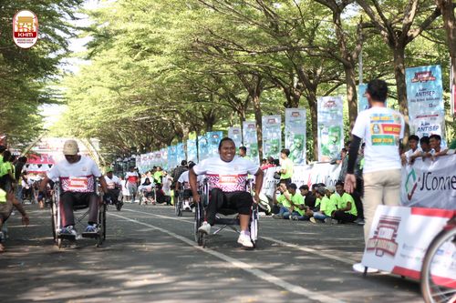 Race photo from Kediri Half Marathon 2024