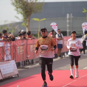 Race photo from KEDIRI HALF MARATHON 2026