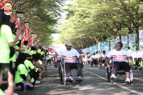Race photo from Kediri Half Marathon 2024