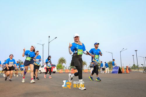 Race photo from ISOPlus Run 2024 Jakarta