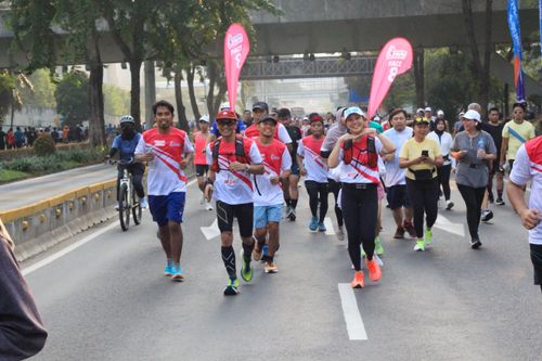 Race photo from Smartfren Run 2024 Vibes