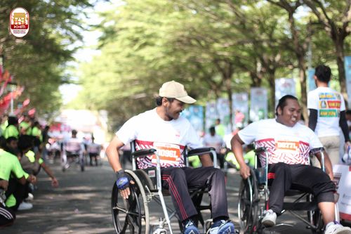 Race photo from Kediri Half Marathon 2024