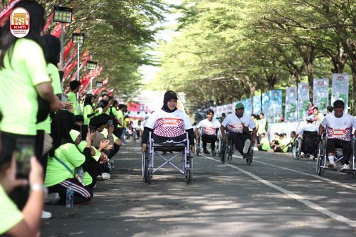 Race photo from Kediri Half Marathon 2024