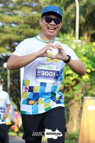 Race photo from Taman Budaya x BOGORUN 2025