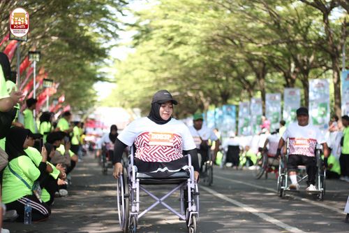 Race photo from Kediri Half Marathon 2024