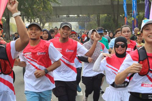 Race photo from Smartfren Run 2024 Vibes