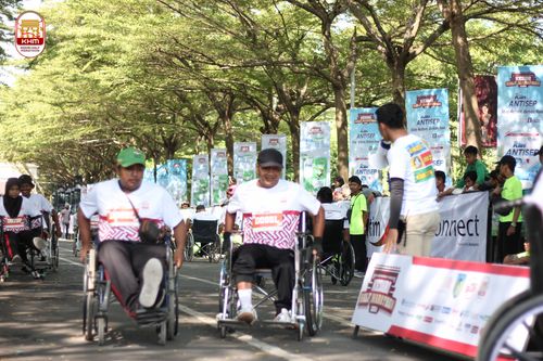 Race photo from Kediri Half Marathon 2024