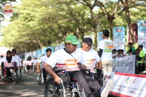 Race photo from Kediri Half Marathon 2024