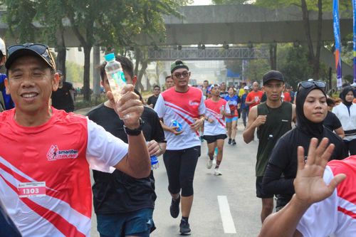 Race photo from Smartfren Run 2024 Vibes