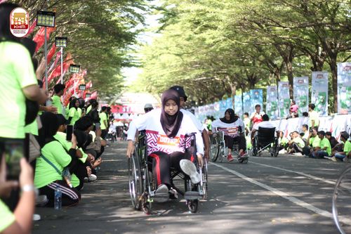 Race photo from Kediri Half Marathon 2024
