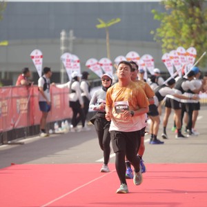Race photo from KEDIRI HALF MARATHON 2026