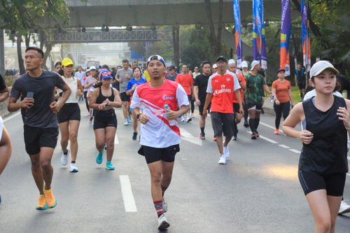 Race photo from Smartfren Run 2024 Vibes