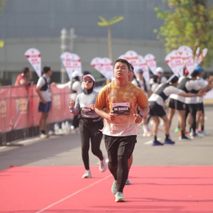 Race photo from KEDIRI HALF MARATHON 2026