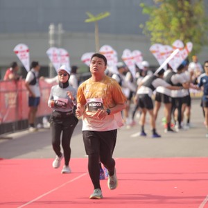 Race photo from KEDIRI HALF MARATHON 2026