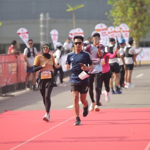 Race photo from KEDIRI HALF MARATHON 2026