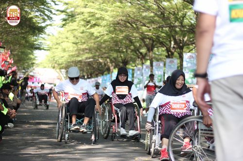 Race photo from Kediri Half Marathon 2024
