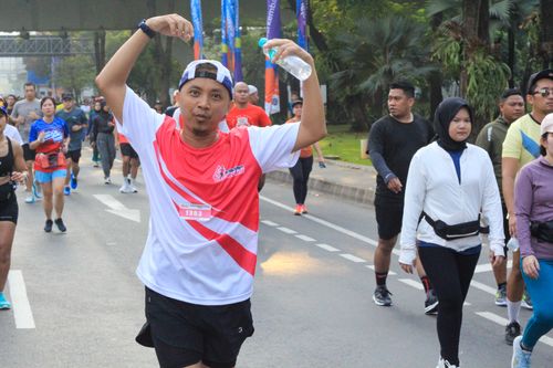 Race photo from Smartfren Run 2024 Vibes