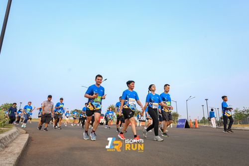 Race photo from ISOPlus Run 2024 Jakarta