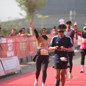 Race photo from KEDIRI HALF MARATHON 2026