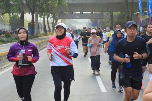 Race photo from Smartfren Run 2024 Vibes