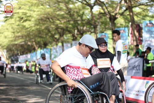 Race photo from Kediri Half Marathon 2024