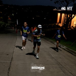 Race photo from BOGORUN 2026