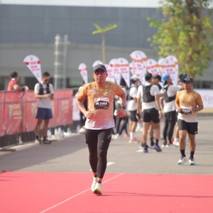 Race photo from KEDIRI HALF MARATHON 2026