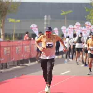 Race photo from KEDIRI HALF MARATHON 2026