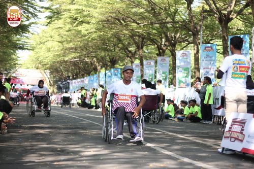 Race photo from Kediri Half Marathon 2024