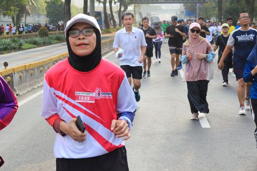 Race photo from Smartfren Run 2024 Vibes