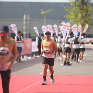Race photo from KEDIRI HALF MARATHON 2026