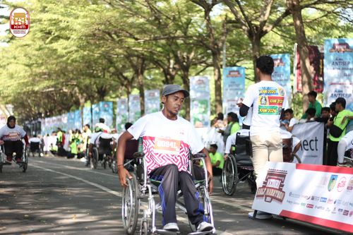 Race photo from Kediri Half Marathon 2024
