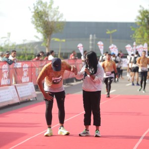 Race photo from KEDIRI HALF MARATHON 2026